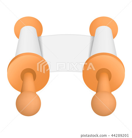 Torah scroll book mockup, realistic style 44289201