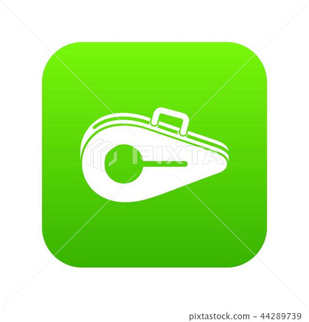 Tennis bag icon digital green Tennis bag icon digital green 44289739