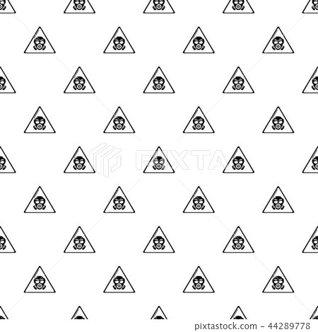 Gas mask icon, simple style 44289778