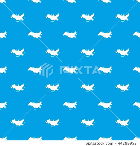 Russia map pattern vector seamless blue 44289952