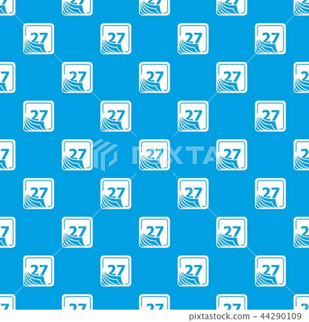 Page calendar pattern vector seamless blue Page calendar pattern vector seamless blue 44290109
