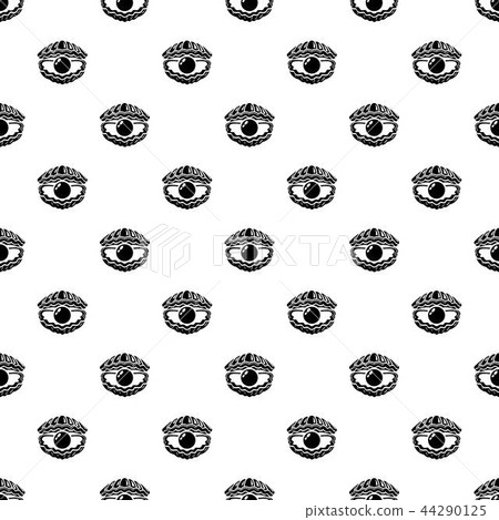 Shell with pearl icon, simple style Shell with pearl icon, simple style 44290125
