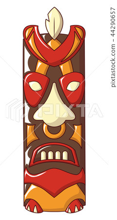 Tattoo idol icon, cartoon style 44290657