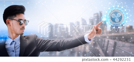 Ripple and cryptocurrency investing concept. Ripple and cryptocurrency investing concept. 44292231