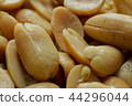 Peanut baked butter Healthy Food close up 44296044