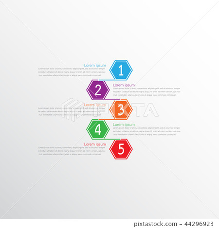 The infographic details for the report. 5 topic.-插圖素材 [44296923] - PIXTA圖庫