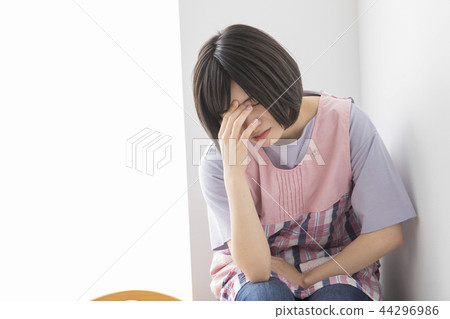 Annoyed nurse Annoyed nurse 44296986