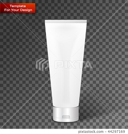 Vector Illustration of Tube for Cosmetic Vector Illustration of Tube for Cosmetic 44297169