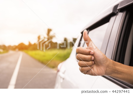 The symbol of a hand raised for help. The symbol of a hand raised for help. 44297441
