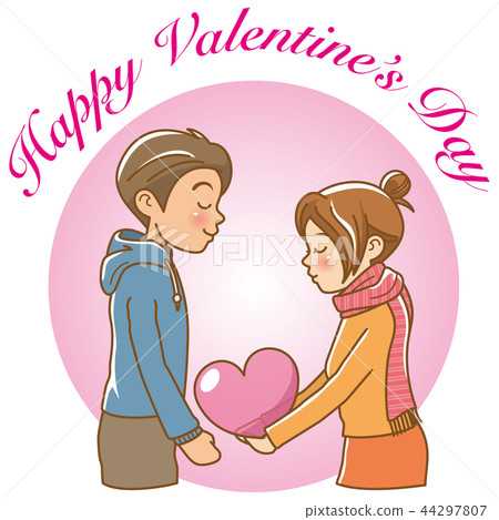 情人節的圖像例證 情人節的圖像例證 44297807