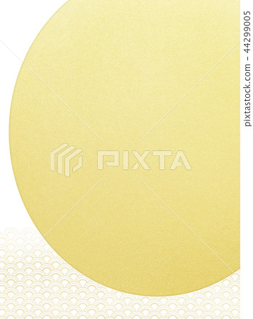 Japanese-Japanese pattern-Japanese style-background-gold foil-wave Japanese-Japanese pattern-Japanese style-background-gold foil-wave 44299005