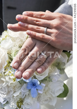 輝煌而優雅，非常優雅可愛的婚禮形象 44299086