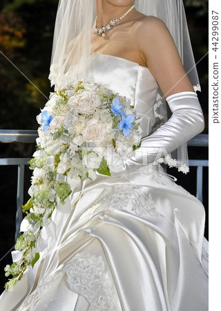 輝煌而優雅，非常優雅可愛的婚禮形象 44299087