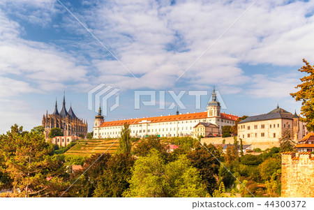 The Cathedral of St Barbara and Jesuit College. The Cathedral of St Barbara and Jesuit College. 44300372