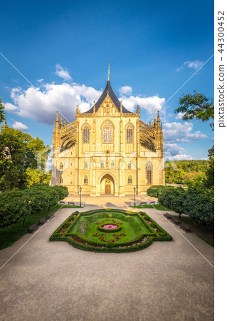 The Cathedral of St Barbara in Kutna Hora. 44300452