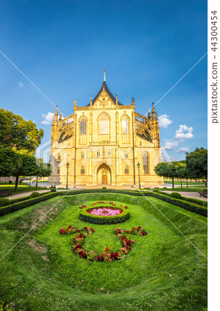 The Cathedral of St Barbara in Kutna Hora. The Cathedral of St Barbara in Kutna Hora. 44300454