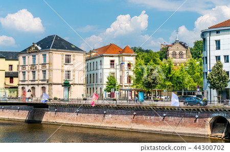 Typical french buildings in Epinal, France 44300702