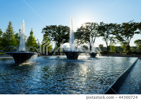 黃昏的Wadakura噴泉公園 黃昏的Wadakura噴泉公園 44300724