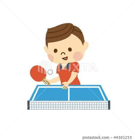 Men who play table tennis Men who play table tennis 44301253