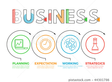 Business Components, Successful Strategy Banner Business Components, Successful Strategy Banner 44301786