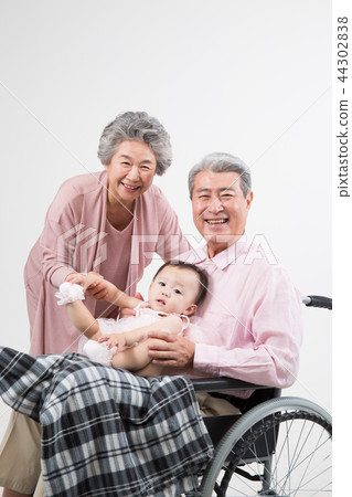 Elderly, Hospital visit, Wheelchair life Elderly, Hospital visit, Wheelchair life 44302838