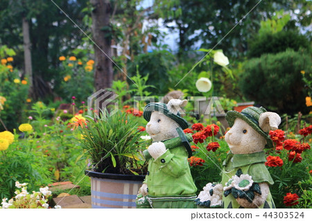 兔子雕像兔子的裝飾品 44303524