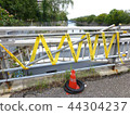 Handrailed damaged bridge handrail 44304237