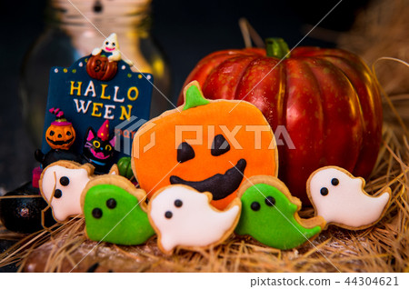 Manseibetsu Sugar Frost Mochi Inui對搗蛋惡作劇萬聖節餅乾萬聖節餅乾 44304621