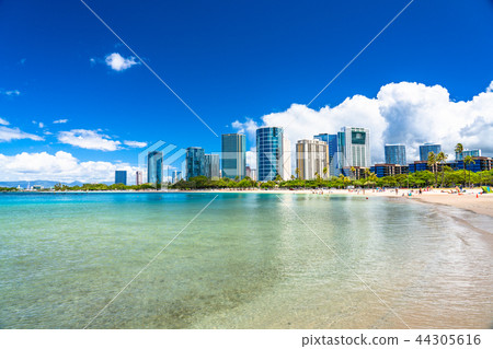 "Hawaii" Ala Moana Beach Park Honolulu "Hawaii" Ala Moana Beach Park Honolulu 44305616