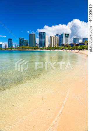 “夏威夷”阿拉莫阿納海灘公園檀香山 44305619