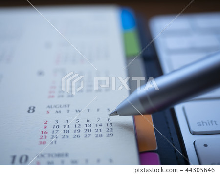 Business image · calendar · keyboard · notebook Business image · calendar · keyboard · notebook 44305646