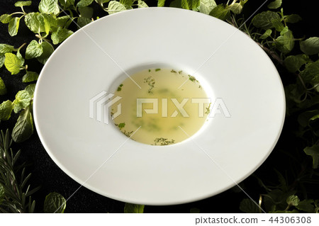 Soup Typical delicious soup 44306308