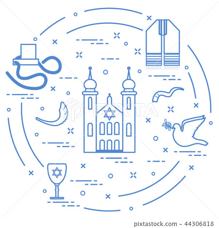 Jewish symbols Jewish symbols 44306818