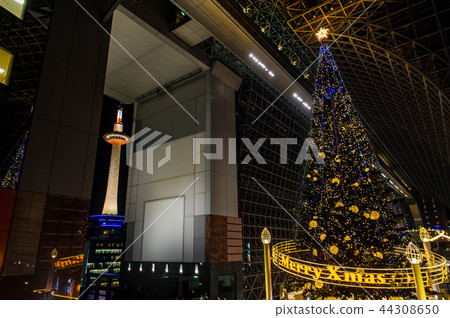 Night view of Christmas, Kyoto, Japan Night view of Christmas, Kyoto, Japan 44308650