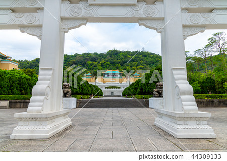國立故宮博物院牌樓 台湾台北故宮博物院 Taipei National Palace Museum 44309133