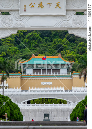 國立故宮博物院牌樓 台湾台北故宮博物院 Taipei National Palace Museum 44309157