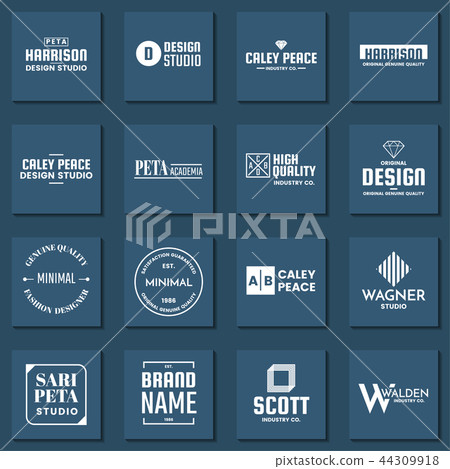 Vintage Retro Vector Logo for banner 44309918