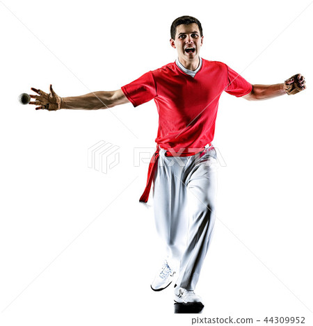 Jai alai Basque pelota
Cesta Punta player man isolated silhouet Jai alai Basque pelota
Cesta Punta player man isolated silhouet 44309952