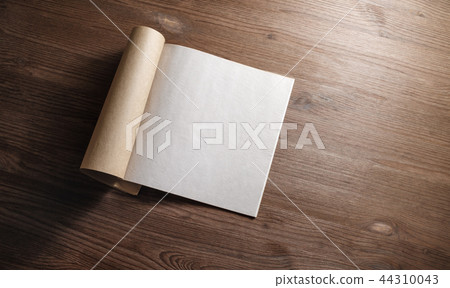 Blank opened magazine 44310043