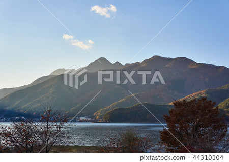 山梨縣秋川湖川口 山梨縣秋川湖川口 44310104