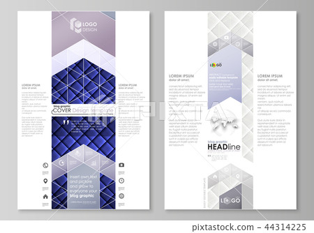 Blog graphic business templates. Page website design template, easy editable abstract vector layout 44314225