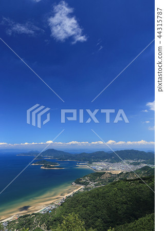 香川縣Santoyo的太陽海灘（Minami Gahamahama South鄰近），Kashiwajima和Nio，Shonai Peninsula 44315787
