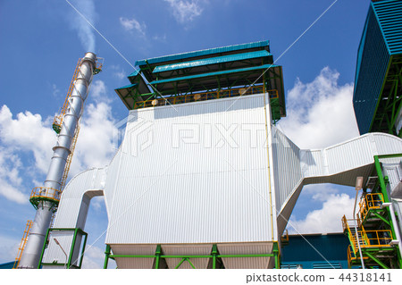 Electrostatic precipitator at biomass power plant 44318141