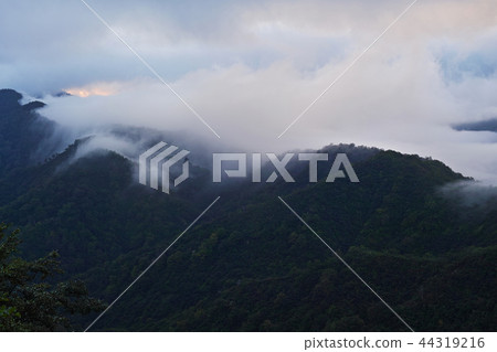 [Niigata Prefecture] Scenery seen from Edaori Pass (Route 352) (Takiun / Unkai) 44319216