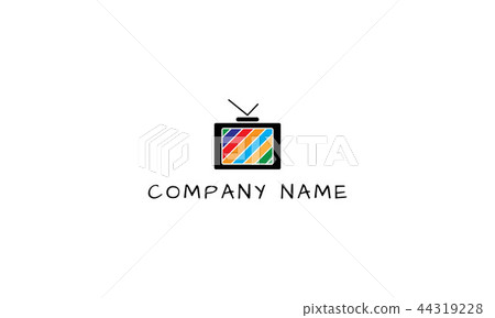 The logo is an abstract image of the TV. The logo is an abstract image of the TV. 44319228