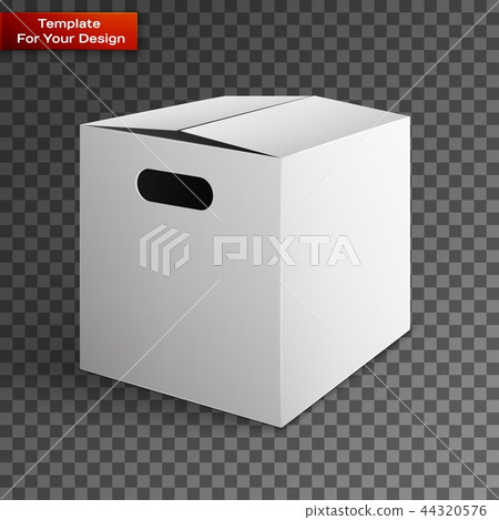 White Product Package Box 44320576