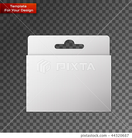 White Product Package Box White Product Package Box 44320687