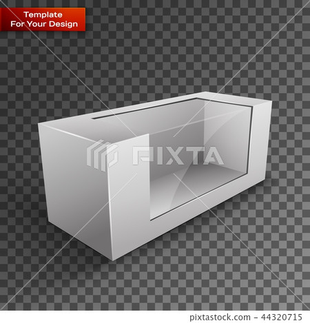White Product Package Box White Product Package Box 44320715