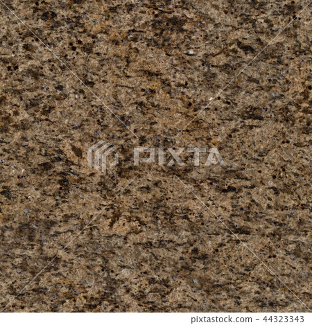Light brown granite texture with black dots. Seamless square bac 44323343