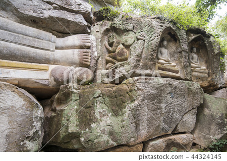 CAMBODIA KAMPONG THOM PHNOM SANTUK TEMPLE 44324145